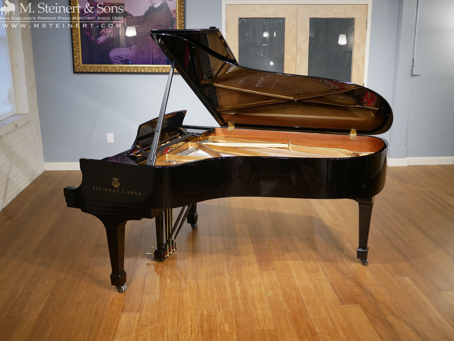 Steinway & Sons Model B At M. Steinert & Sons